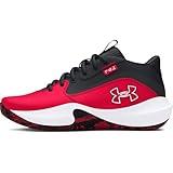 Under Armour Unisex Grade School Lockdown 7, (600) Red/Black/White, 3.5, US