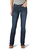Wrangler Women's Willow Mid Rise Performance Waist Boot Cut Ultimate Riding Jean, Lovette, 7-36