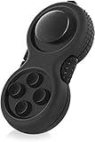 WTYCD Original Fidget Toy Game, Rubberized Classical Controller Fidget Concentration Toy with 8-Fidget Functions and Lanyard - Excellent for Relieving Stress and Anxiety