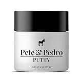 Pete & Pedro HAIR PUTTY - Strong Hold, Matte Finish, Low Shine Hair Clay for Men, Ideal for Hairstyling & Grooming Medium, Messy, & Shorter Hair Styles | Water soluble, As Seen on Shark Tank, 2 oz.