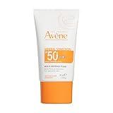 Avène Mineral Sunscreen Multi-Defense Fluid SPF 50+, Clean Formula Sunscreen for Sensitive Skin, Sheer, Water Resistant, Non-Whitening, Antioxidant Protection, 1.3 Fl Oz