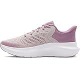 Under Armour Women's Charged Rogue 5, (009) Gray Dawn/Purple Prime/White Quartz, 9, US