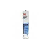 3M Marine Adhesive Sealant 5200 (06504) Permanent Bonding and Sealing for Boats and RVs Above and Below the Waterline Waterproof Repair, Black, 10 fl oz Cartridge