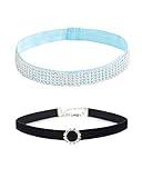 JiaDuo Girls Costume Headband & Choker Set Princess Dress up Accessories Elastic