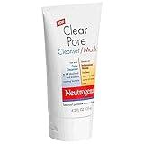 Neutrogena Clear Pore Cleanser/Mask, 4.2 Ounce (Pack of 3)