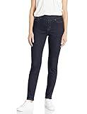 Amazon Essentials Women's Mid-Rise Stretch Pull-On Jegging - Discontinued Colors, Rinsed, 16 Long