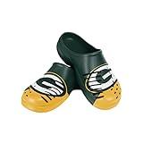 FOCO Mens Nfl Team Logo Garden Water Sandals Shoes Slipper Clogs, Colorblock Big Logo, 9-10 US
