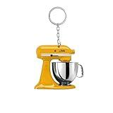 Personalized Baking Mixer Keychain with Name Customization, Flat Acrylic Kitchen Keychain Gift for Baker, Chef, Mom, Grandma or Cooking Fan for Special Occasions