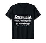 Economics Student Gift Idea Definition Math Economist T-Shirt