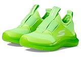 Skechers Boy's Skech Fast Ice Sneaker, Lime, 2 Little Kid