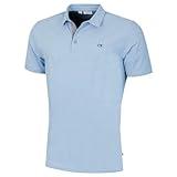 Calvin Klein Men's Prep Campus Golf Polo Shirt - Sky - M