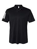 adidas - Floating 3-Stripes Polo - A480-4XL - Black/White