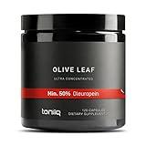 Olive Leaf Extract - Ultra High Potency 45:1 Extract with 50% Oleuropein - Highly Concentrated - Third-Party Lab Tested - 120 Capsules