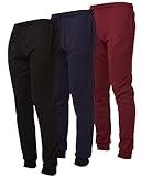 Ultra Performance 3 Pack Boys Sweatpants Kids Clothes Active Soft Fleece Joggers for Boys Size 8-20