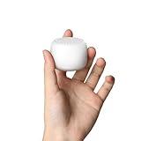 Babelio White Noise Sound Machine for Adults Kids Baby, Travel Sound Machine for Sleep, Mini and Portable, 15 Non-looping Sounds, Timer, Memory Function, Easy to Pocket and Travel White