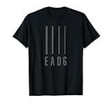 Bass Guitarist / Bass Player Gift - EADG 4 String T-Shirt