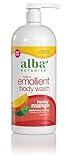 Alba Botanica Very Emollient Body Wash, Honey Mango, 32 Oz (Packaging May Vary)