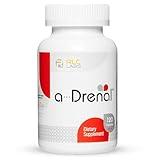 RLC Labs a-Drenal, 120 Capsules - Herbal, Cortisol Supplement with Ashwagandha, Ginger & Rhodiola to Support Balance, Mood, Energy & Vitality - Adrenal Support Formula (1 Month Supply)
