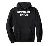 Newspaper Editor Pullover Hoodie