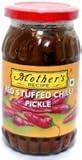 Mother's Recipe Red Stuffed Chilli Pickle - 500g