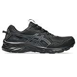 ASICS Men's Gel-Venture 10 Running Shoes, 9.5, Black/Graphite Grey