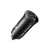 Anker USB-C Car Charger, 30W 2-Port Type-C Car Adapter, iPhone Car Charger with Power IQ 3.0, for iPhone 16/15/14/13/12 Series, Samsung Galaxy S25/S24/S23/S22/S21 Series, iPad Pro, AirPods, and More