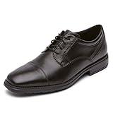 Rockport Men's Next Gen Cap Toe Oxford, Black, 7