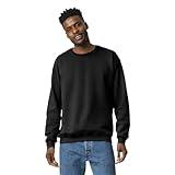 Gildan Adult Fleece Crewneck Sweatshirt, Style G18000, Multipack, Black (1-Pack), X-Large