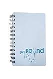 Portage Medical Rounds Notebook, proRound – Spiral Notepad with Template, Log Book for Medical Students & Physician Assistants, Pocket Size – 4.5 x 7 Inches, 75 Pages, (Pack of 1)