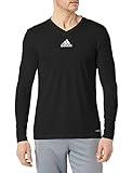 adidas mens Team Base Tee Black Medium