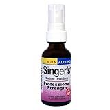 Herbs Etc. Singer's Saving Grace Professional Strength Non-Alcohol Spray - Herbal Support for Soothing Throat - Throat Comfort Spray with Yerba Mansa & Licorice - 1 fl oz (About 75 Servings)