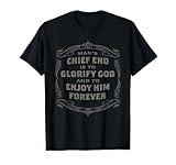 Westminster Confession Catechism Reformed Christian T-Shirt