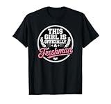 Highschool Girls Back to School 2025 First Day A Freshman T-Shirt
