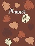 Coffee Planner Notebook, Journal notebook, 8,5x11 inch, 128 lined pages: Coffee Planner note book blank lined journal