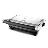 Breville Panini Press, Duo 1500-Watt Nonstick, Brushed Stainless Steel