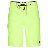 Hurley® One & Only Boardshorts for Men 22" – Quick Drying – EZ Fly Closure – Hook and Loop Flap - Polyester Ghost Green 38 One Size