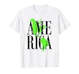North Central and South America This is America Geography T-Shirt