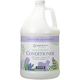 Ginger Lily Farms Botanicals Moisturizing Conditioner for Dry Hair, 100% Vegan & Cruelty-Free, Lavender Chamomile Scent, 1 Gallon Refill (128 fl oz)