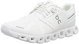 On Women's Cloud 5 Sneakers, All White, 7 Medium US