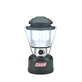 Coleman 390 Lumens Twin LED Lantern, 4 Lifetime LED Bulbs Provide Efficient & Energy-Saving Light, Customizable Brightness Settings & Water-Resistant Design