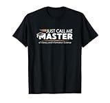 Funny Master of Library and Information Science Shirt Gift T-Shirt