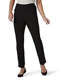 Chic Classic Collection Women's Stretch Elastic Waist Pull-On Legging Pant Black Denim 12