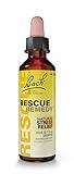 Bach RESCUE REMEDY Dropper 20mL, Natural Stress Relief, Homeopathic Flower Essence, Vegan, Gluten & Sugar-Free, Non-Habit Forming