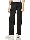 WonderWORK Women's Pull-On Cargo Scrub Pant Black