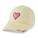 Life is Good. Heart Chill Cap, Sandy Yellow