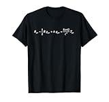 General relativity field equations of physics, cool science T-Shirt