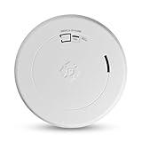 First Alert Combination Smoke & Carbon Monoxide Alarm, Battery-Operated Detector with Slim Profile Design, SMCO200, 1-Pack