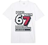 I was 6 Now I’m 7 Gamer Meme Shirt Gen Z Alpha Pixel Video Comfort Colors Adult Heavyweight T-Shirt