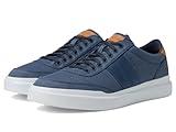 Cole Haan Men's Grandpro Rally Canvas Court 2 Sneaker, Vintage Indigo/Natural Tan/Optic White, 15 Wide