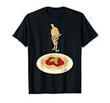 Spaghetti Pasta Noodle Cooking Sauce Bolognese Meal Dish T-Shirt
